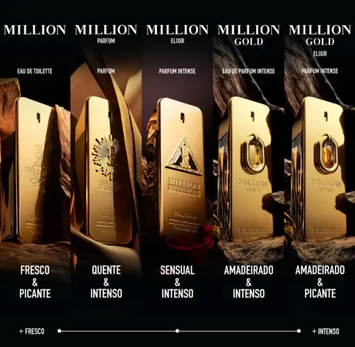 Perfume Rabanne 1 Million Eau de Toilette 200 ml Masculino