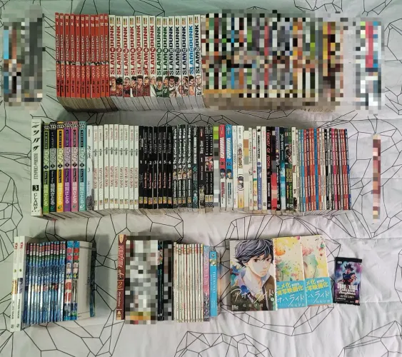 Mangás variados - Ler a descrição - Slam Dunk Attack on Titan Fite Punch e Outros