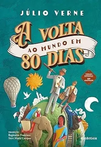 Livro A Volta ao Mundo em 80 Dias - Julio Verne