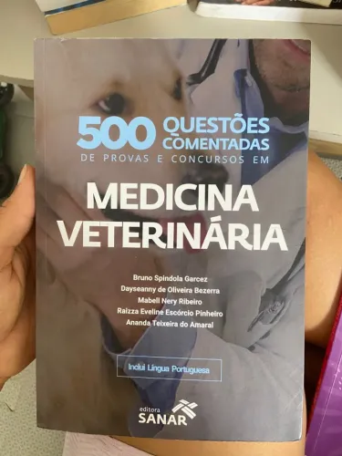 LIVRO QUESTÕES COMENTADAS EM PROVAS E CONCURSOS DE MEDICINA VETERINÁRIA