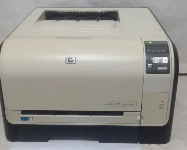 Impressora HP LAser cp 1525nw Colorida Com WIFI Func.100% Sem Toner