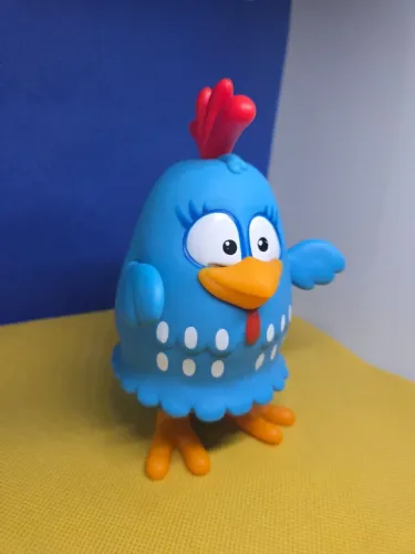 Boneco vinil Galinha Pintadinha 15 cm