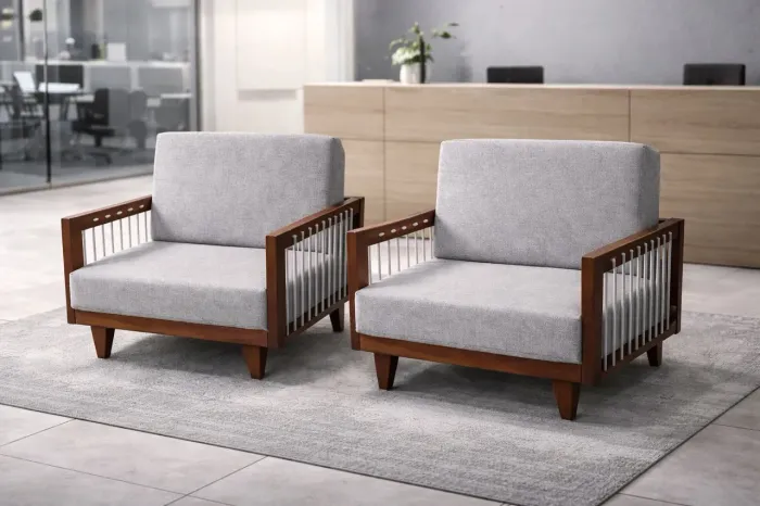 Poltronas Reformadas em Madeira - Prontas em 2 Dias (o par)