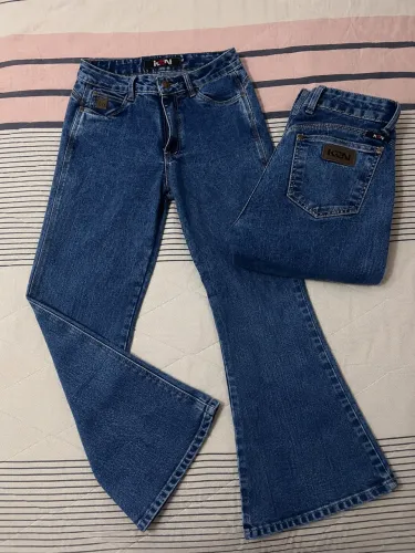 Calça jeans country femenina