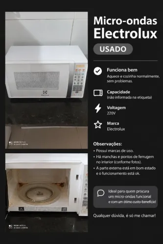 Microondas usado 