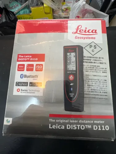Ideal para engenheiros Bluetooth Trena leica a lazer disto d110 geosystemas NOVO