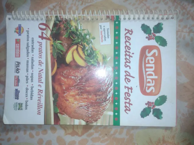 Livro de 64 receitas das sendas , muito raro