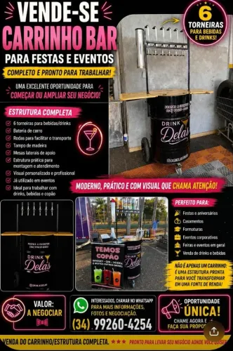 Carrinho Bar