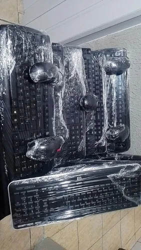 Kit Teclado e Mouse USB com Fio