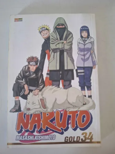 Mangá Naruto Gold Volume 34 + Poster Original Naruto