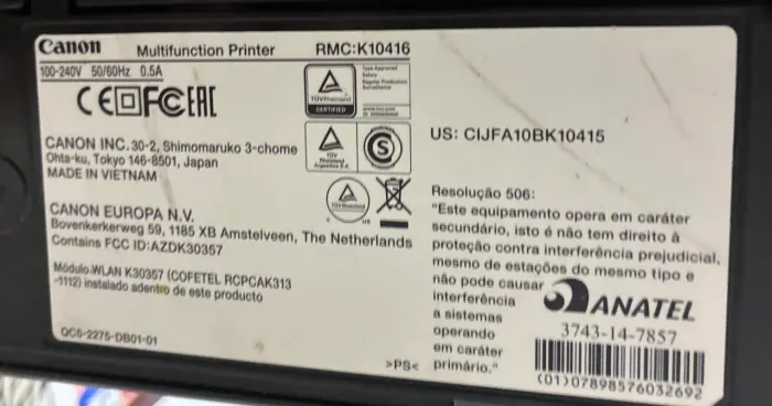Canon PIXMA E410 - Multifuncional