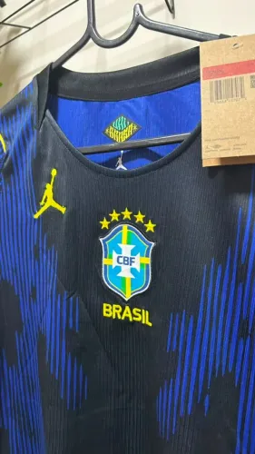 Camisa Seleção Brasileira Azul Feminina