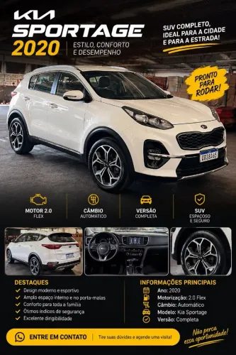 Kia Motors Sportage EX 2.0 16v/ 2.0 16V Flex Aut. 2020