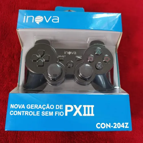 Controle PS3 Sem Fio Inova PXIII - Novo na Caixa (Pronta Entrega!)