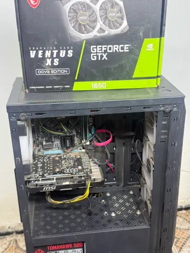 PC Gamer i7 + GTX 1650 4GB + 16GB RAM | Gabinete com lateral em Vidro