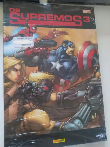 HQ Marvel "Os Supremos 3" novo (lacrado) M