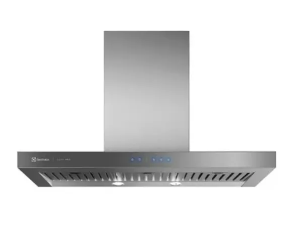 Coifa de Parede Eletrolux 90cm Inox Home Pro com painel frontal de vidro Espelhado (90CTU)
