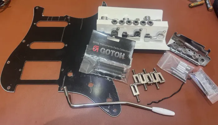 Peças upgrade guitarra