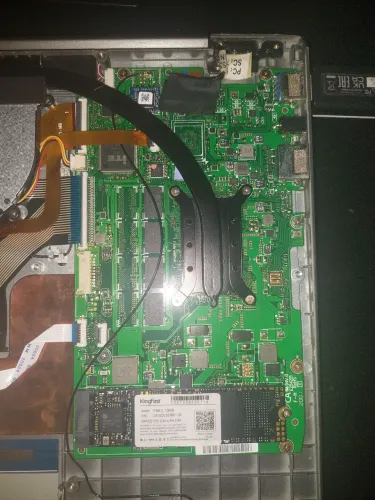 Notebook positivo para retirada de peças