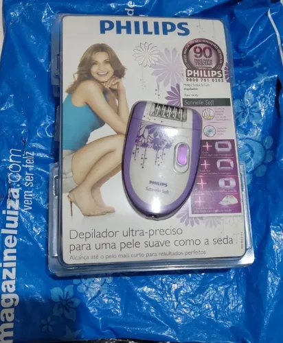 Depilador Elétrico Philips Satinelle Soft HP6609 - Pouquíssimo Uso (Semi-novo)