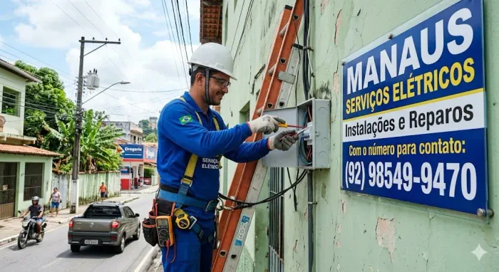 Eletricista de plantão, faça seu orçamento