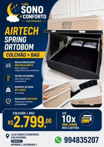 Cama baú casal