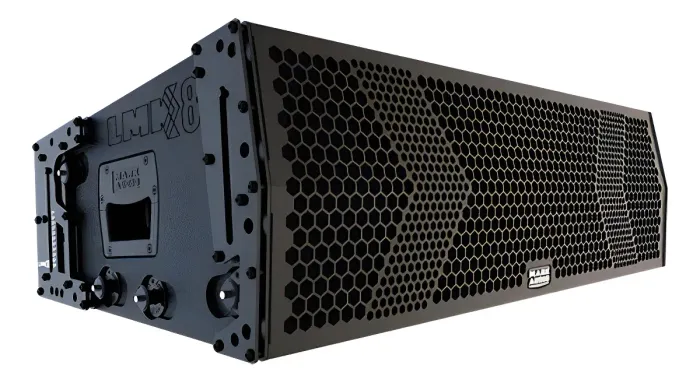 Caixa de som lina array Markaudio 8 polegada lmk8 com bumper zero