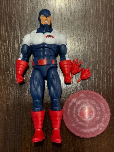 MARVEL LEGENDS U.S AGENT WAVE THE BOX