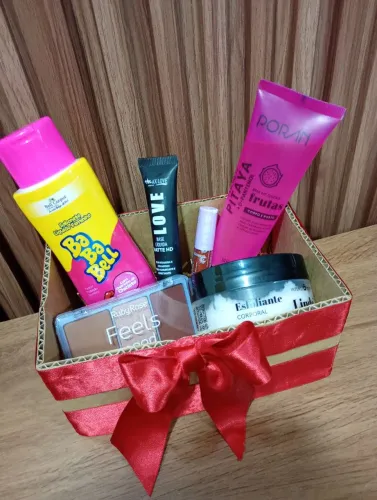 Kit cuidados com a pele e corpo