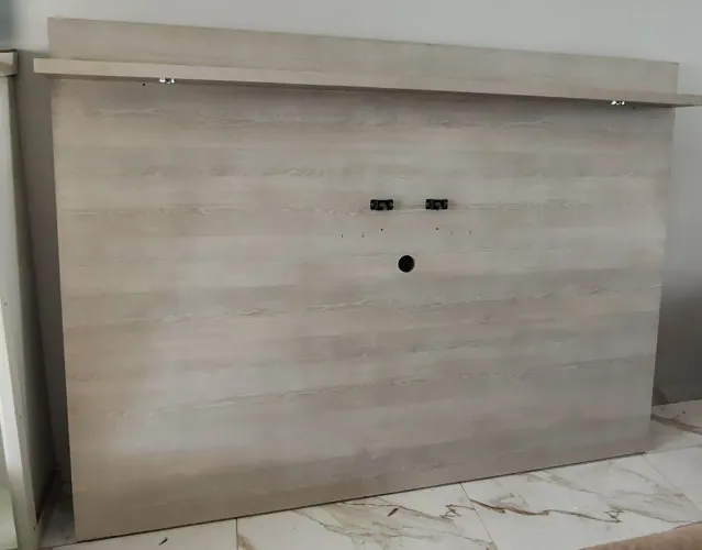 Painel para tv em MDP com luzes em led