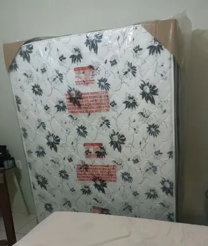 CAMA BOX CASAL - PEDIU, CHEGOU - LOJÃO DOS MÓVEIS