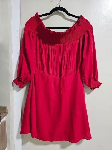 Vestido Mauy vermelho