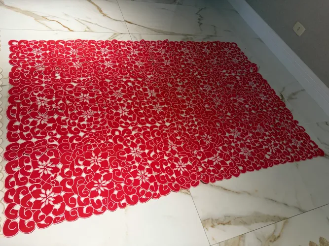 Toalha para mesa retangular
