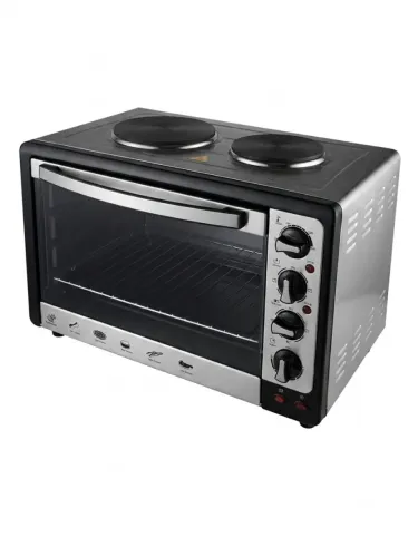 Forno Elétrico 45 Litros com Fogão 2 Bocas Free Home. 220V. Conservado.