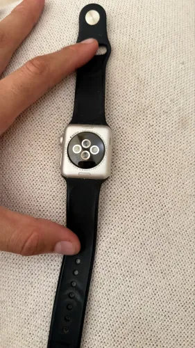 Apple wach serie 3 38mm de alumínio. TELA QUEBRADA 