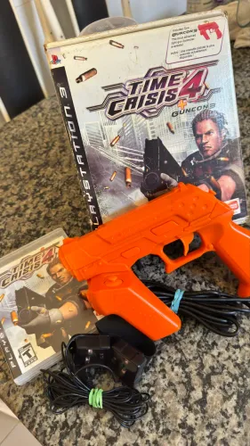 Time Crisis 4 + GunCon3 para PS3 . ITEM RARO