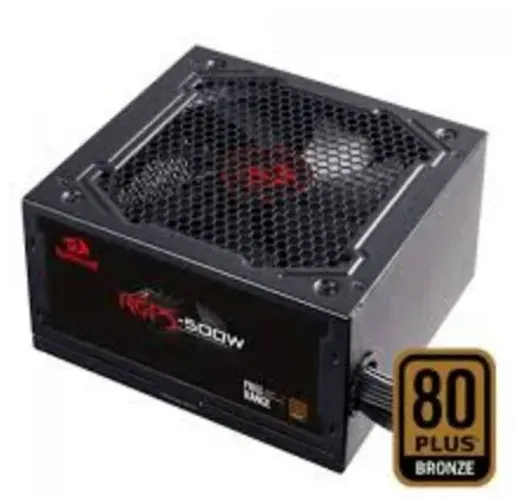 FONTE DE ENERGIA REDRAGON RGPS 500W 80 PLUS BRONZE PFC ATIVO