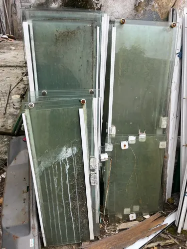 Janelas e placas de Blindex
