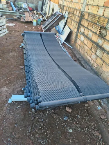 Placa aquecimento piscina