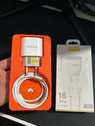 Carregador de IPhone Tipo C 30W - completo