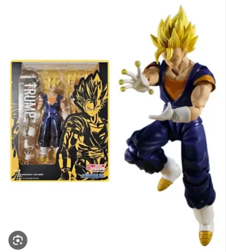 Dragon ball z vegeto trump card df tipo Sh Figuarts 