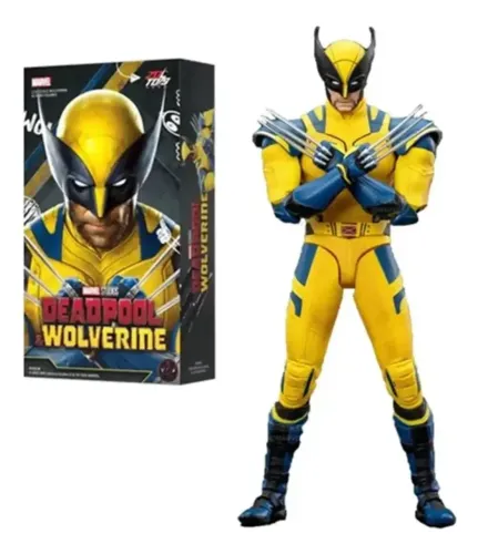 Wolverine Zd Toys 18cm Original Figure