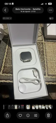 Apple Watch Ultra 2 - 49mm / Titânio Preto + Ocean Band