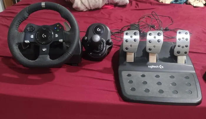 Volante Logitech G920 Completo + Câmbio
