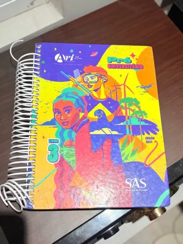 "Apostila SAS Ari de Sá - Pré-Universitário Edição 2024 - Livro 3"