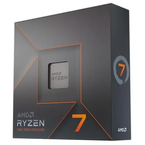 Processador Am5 Amd Ryzen 7 7700X, 4.5 Ghz, Max Turbo 5.4 Ghz, 040 Mb Cache, Com Vídeo Int