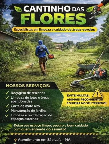 ROÇAGEM/LIMPEZA/RETIRADA