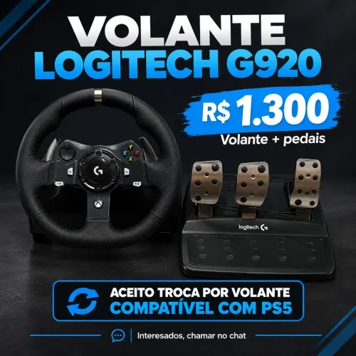 Volante g920 quero trocar no g29