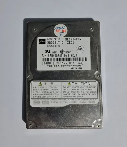 HD IDE industrial TOSHIBA (extremamente raro)