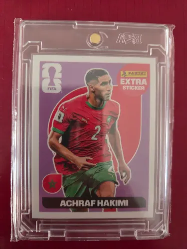 Figurinha achraf hakimi extra sticker legends panini